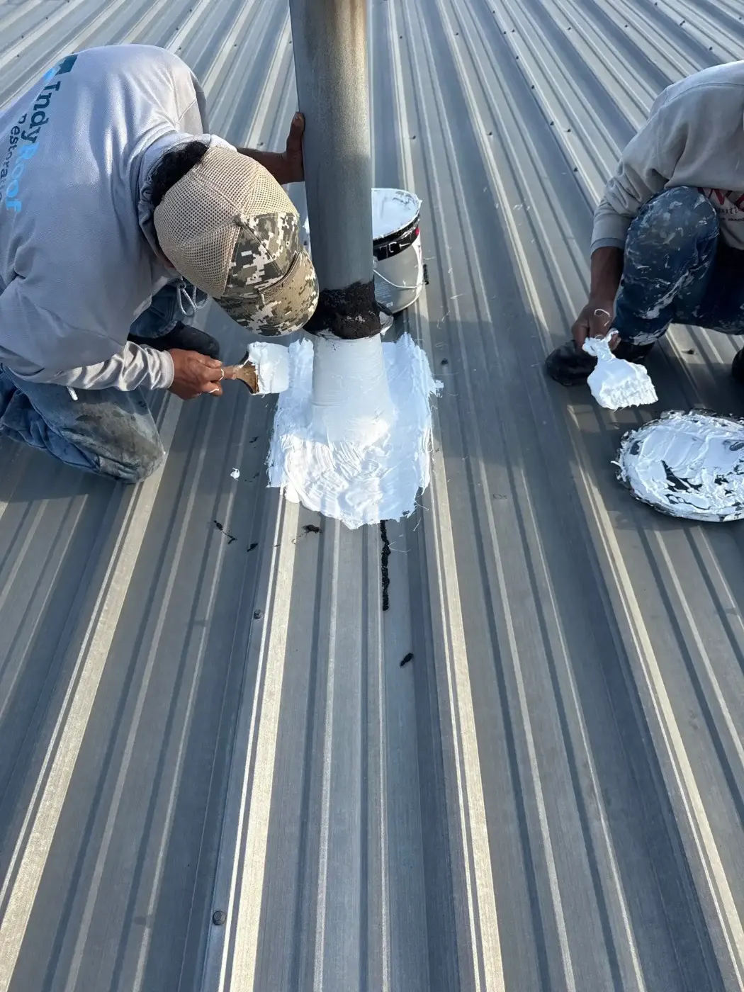 Membrane repair completed in Providence Green