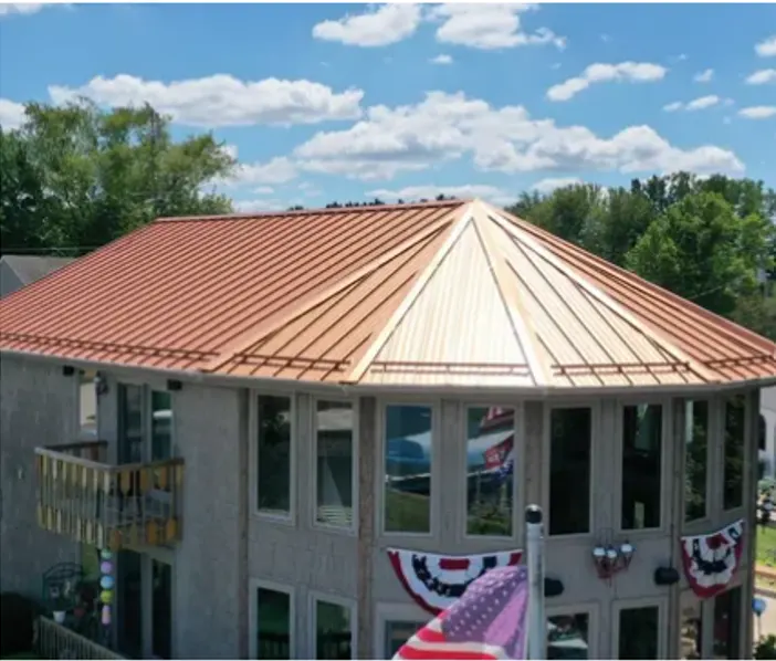 Commercial roof inspection documented in Providence Green